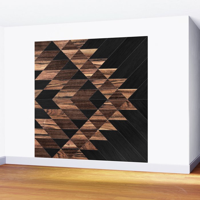 Urban Tribal Pattern No.11 - Aztec - Wood Wall Mural Gallery Image 2