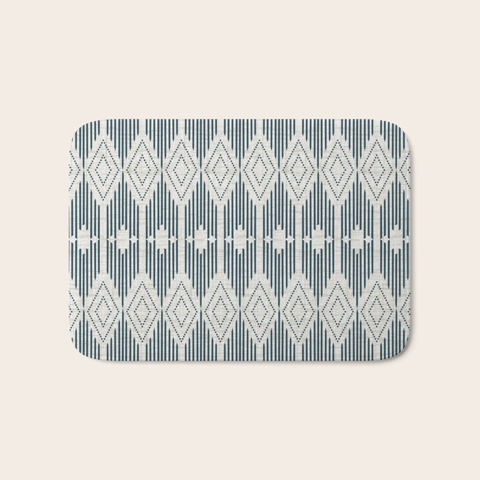 West End - Linen Bath Mat Gallery Image 1