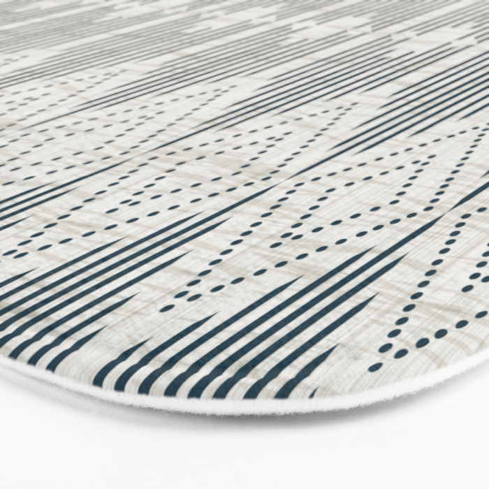 West End - Linen Bath Mat Gallery Image 3