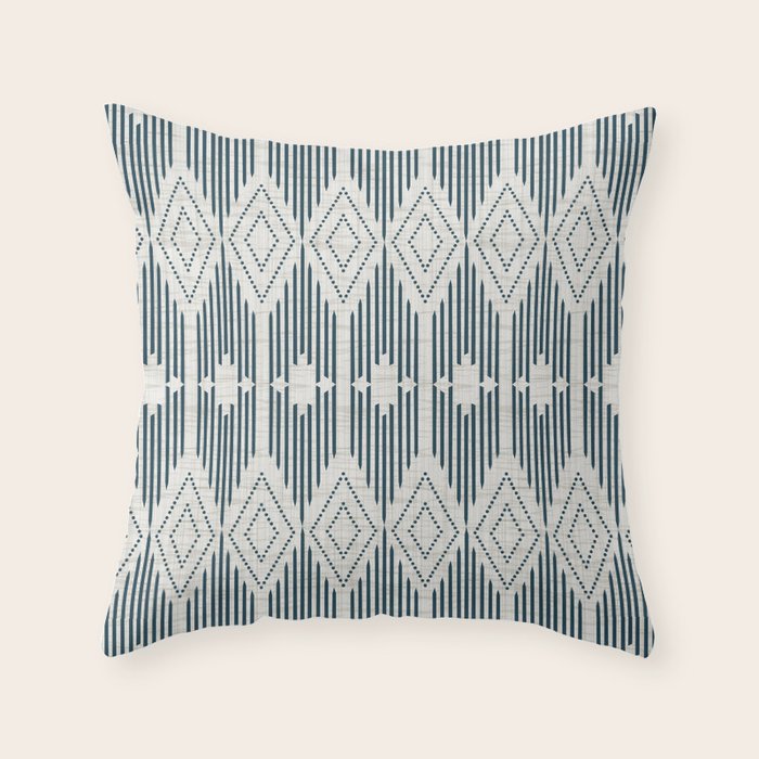 West End - Linen Throw Pillow Gallery Image 1