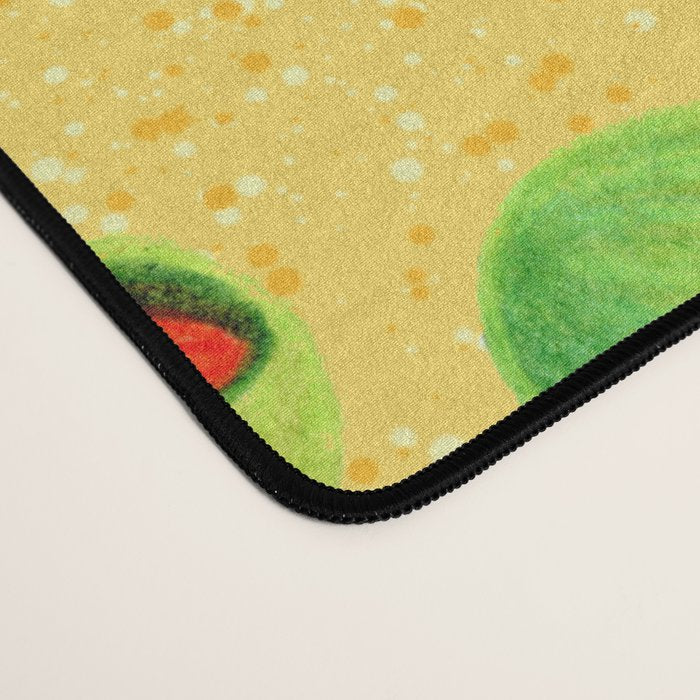 Olive Snack in Green & Yellow Desk Mat Gallery Image 4