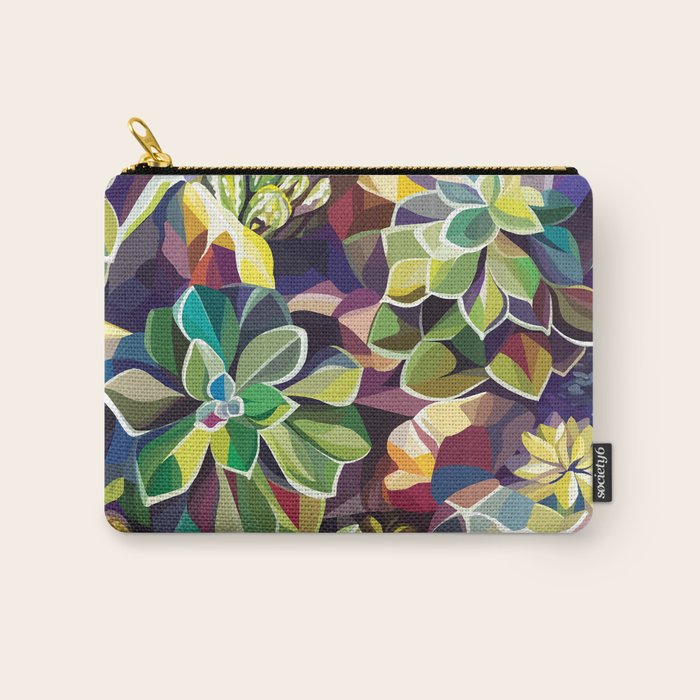 SUCCULENTS Carry All Pouch Gallery Image 1