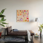mushroom - light Wood Wall Art Gallery Image 2