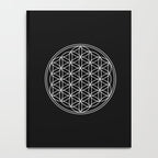 Flower of life on black Notebook Gallery Image 4
