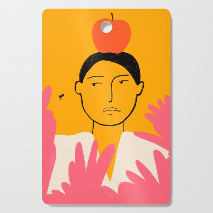 APPLE AND FLY Cutting Board Gallery Image 1