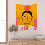 APPLE AND FLY Wall Tapestry Gallery Image 2