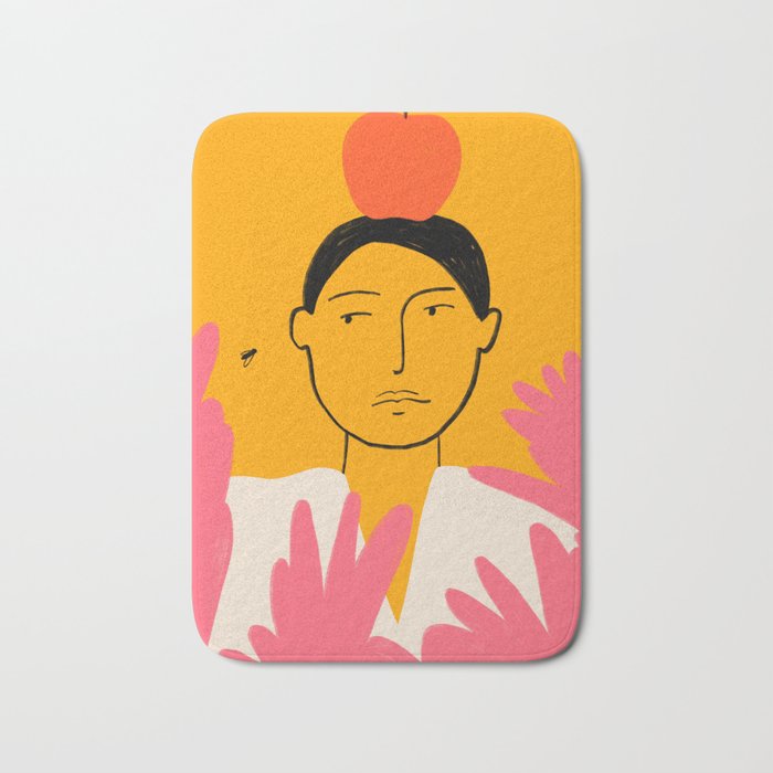 APPLE AND FLY Bath Mat Gallery Image 1