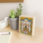 The Vilaval Ragini Antique Indian Miniature Painted Illustration Mini Art Print Gallery Image 2