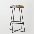 The Vilaval Ragini Antique Indian Miniature Painted Illustration Stool Gallery Image 1