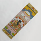 The Vilaval Ragini Antique Indian Miniature Painted Illustration Yoga Mat Gallery Image 1