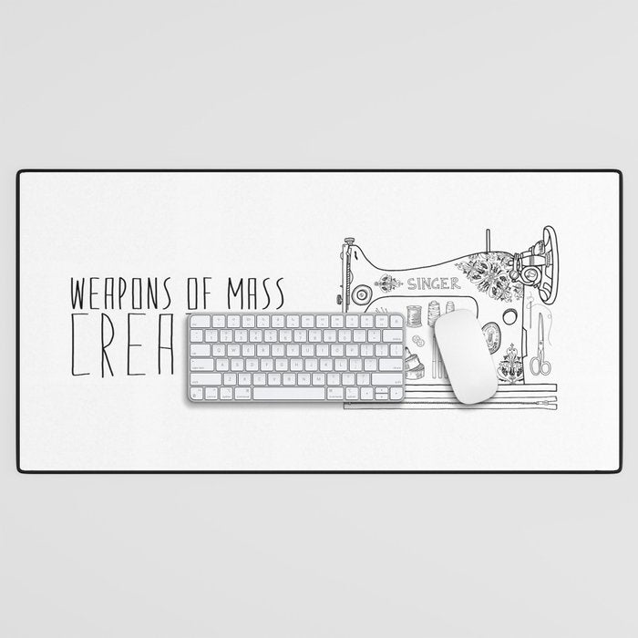 Weapons Of Mass Creation - Sewing Desk Mat Gallery Image 1