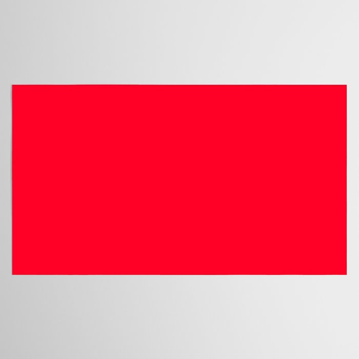 Bright Red Solid Color Tablecloth Gallery Image 2