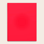 Bright Red Solid Color Notebook Gallery Image 4