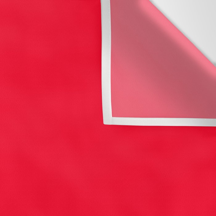 Bright Red Solid Color Wall Tapestry Gallery Image 3
