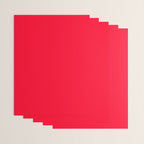 Bright Red Solid Color Wrapping Paper Gallery Image 3