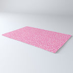 Colorful abstract fun line doodle art pattern Rug Gallery Image 3