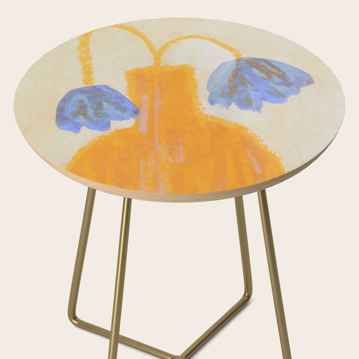 Still Life with a Vase and Two Flowers Side Table Gallery Image 2