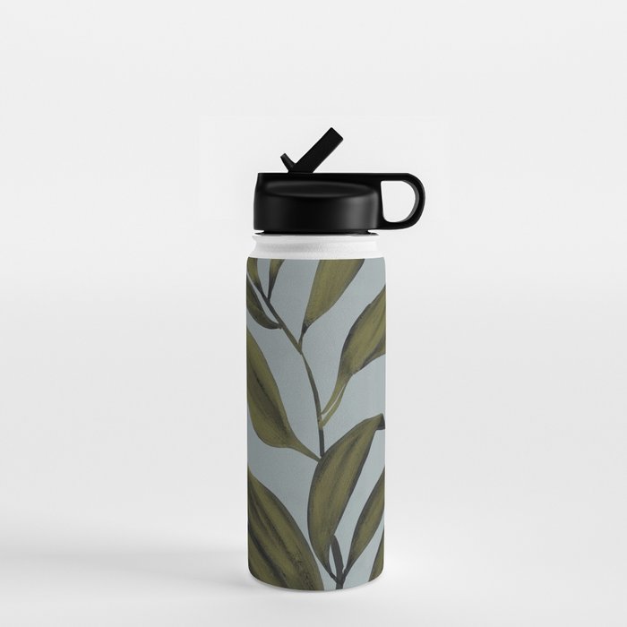 Abstract Art /Minimal Plant 77 Water Bottle Gallery Image 1