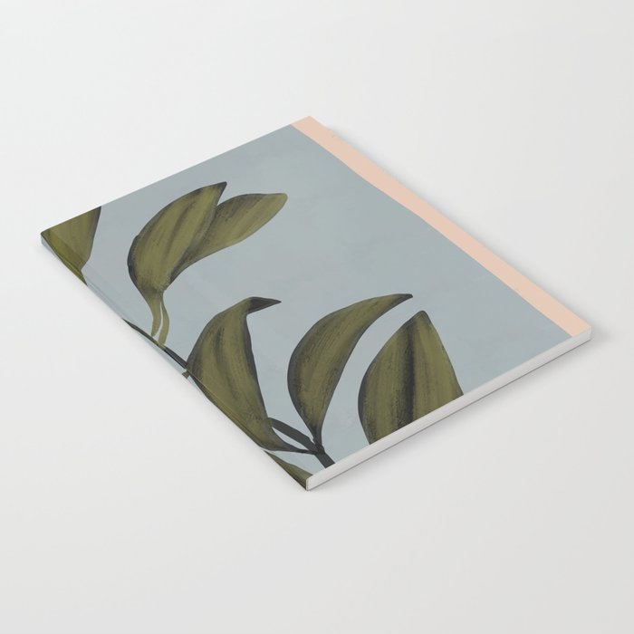 Abstract Art /Minimal Plant 77 Notebook Gallery Image 1