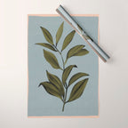 Abstract Art /Minimal Plant 77 Wrapping Paper Gallery Image 1
