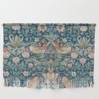 William Morris Strawberry Thief Green Wall Hanging Gallery Image 1