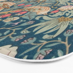 William Morris Strawberry Thief Green Bath Mat Gallery Image 3