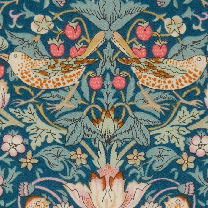 William Morris Strawberry Thief Green Coffee Mug Gallery Image 2