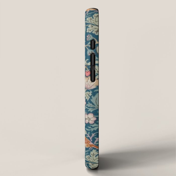 William Morris Strawberry Thief Green iPhone Case Gallery Image 2