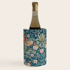 William Morris Strawberry Thief Green Wine Chiller Gallery Image 3