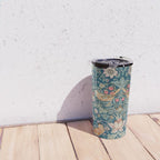 William Morris Strawberry Thief Green Travel Mug Gallery Image 4