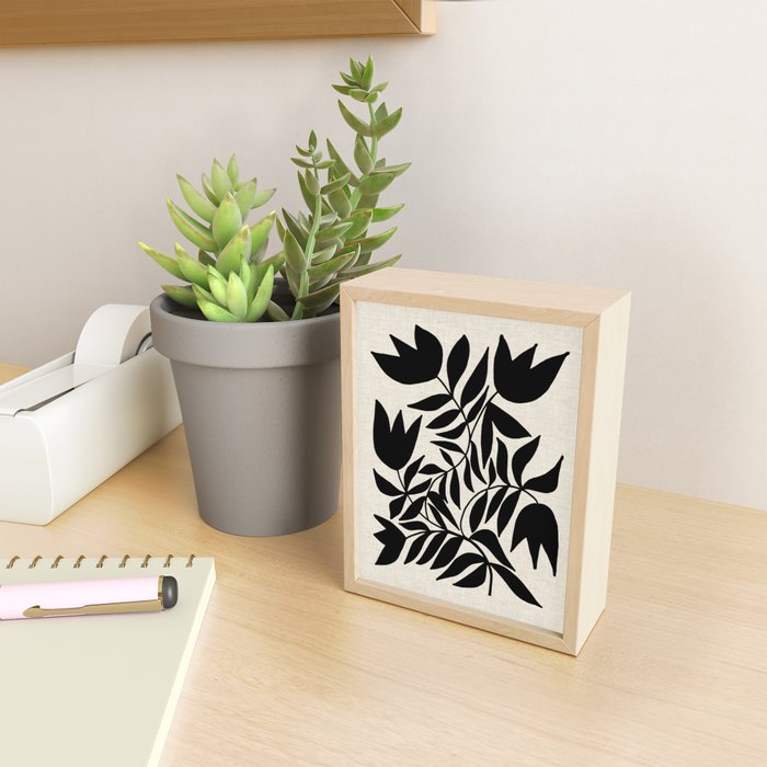 Triple Lip Vining Tulip Mini Art Print Gallery Image 2