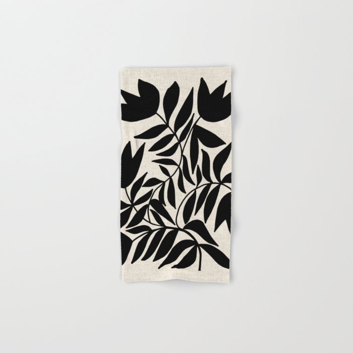 Triple Lip Vining Tulip Bath Towel Gallery Image 1
