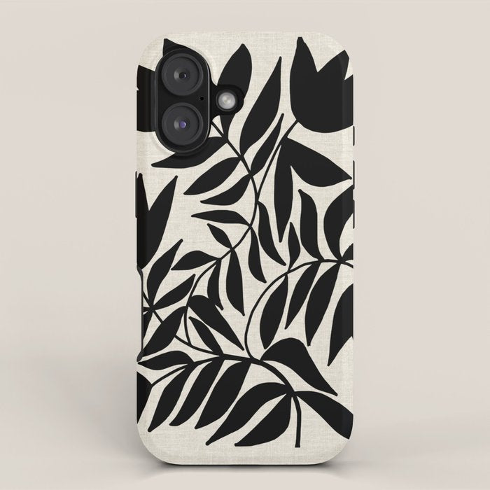 Triple Lip Vining Tulip iPhone Case Gallery Image 1