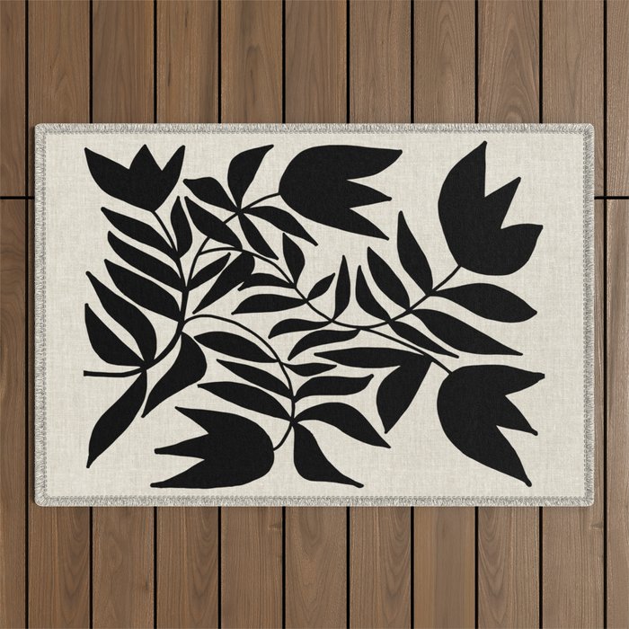Triple Lip Vining Tulip Outdoor Rug Gallery Image 1