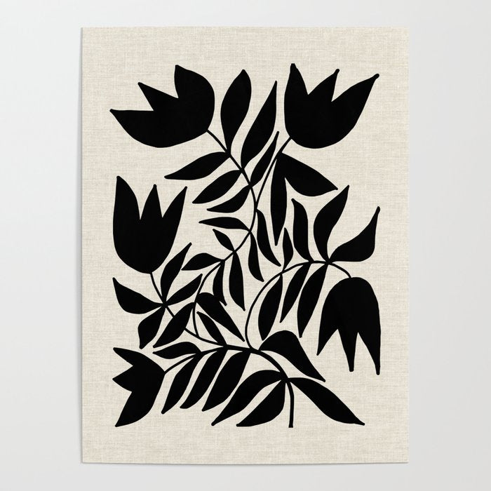 Triple Lip Vining Tulip Poster Gallery Image 4