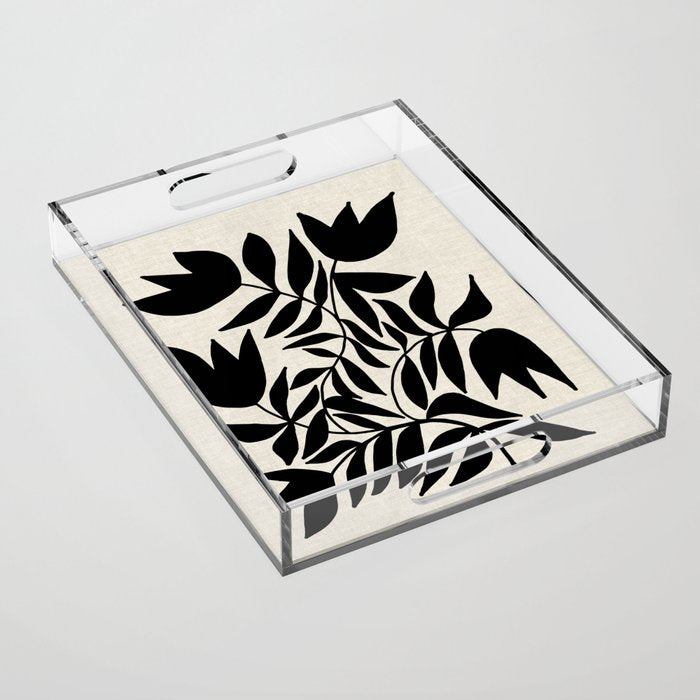 Triple Lip Vining Tulip Acrylic Tray Gallery Image 1