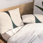 Almond Abstract XVII Pillow Sham Gallery Image 2