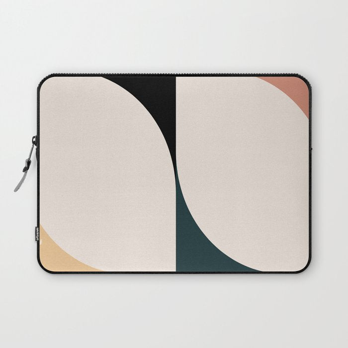 Almond Abstract XVII Laptop Sleeve Gallery Image 1