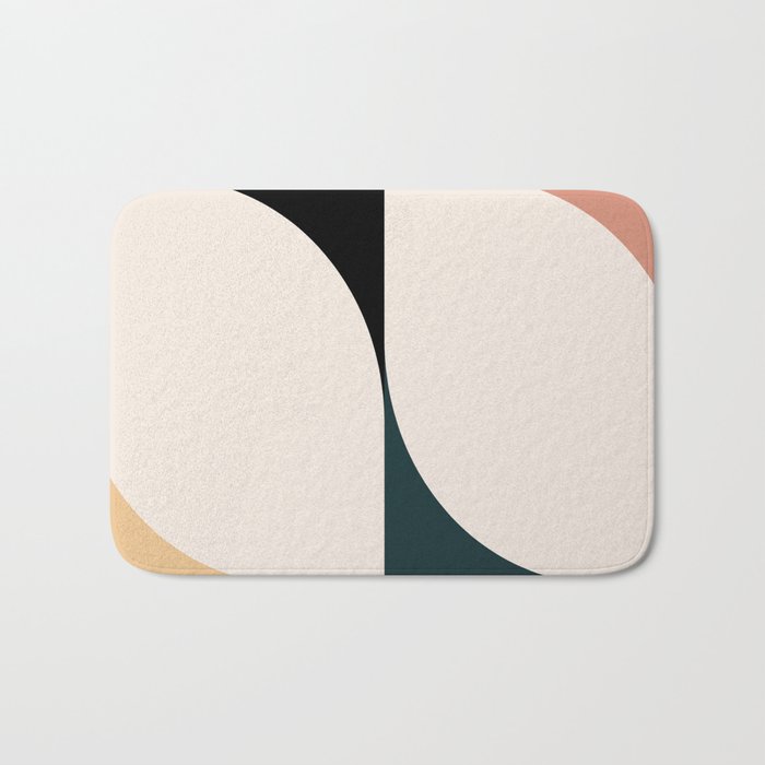 Almond Abstract XVII Bath Mat Gallery Image 1