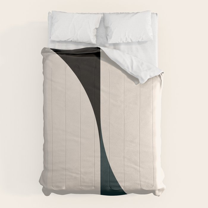 Almond Abstract XVII Comforter Gallery Image 6