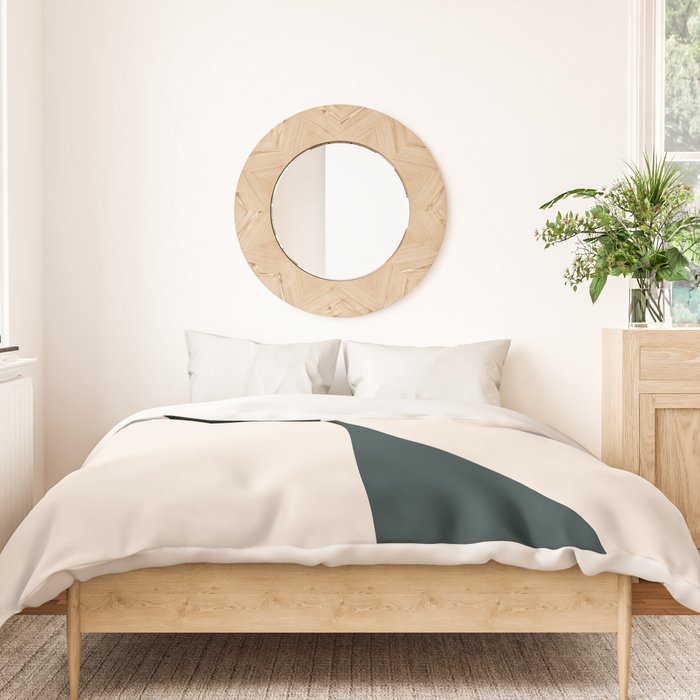 Almond Abstract XVII Duvet Cover Gallery Image 3