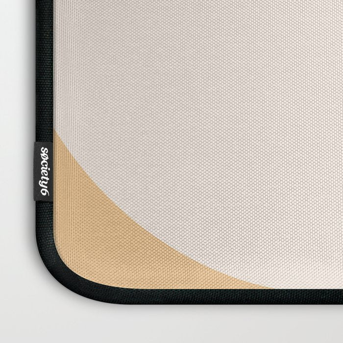 Almond Abstract XVII Laptop Sleeve Gallery Image 3