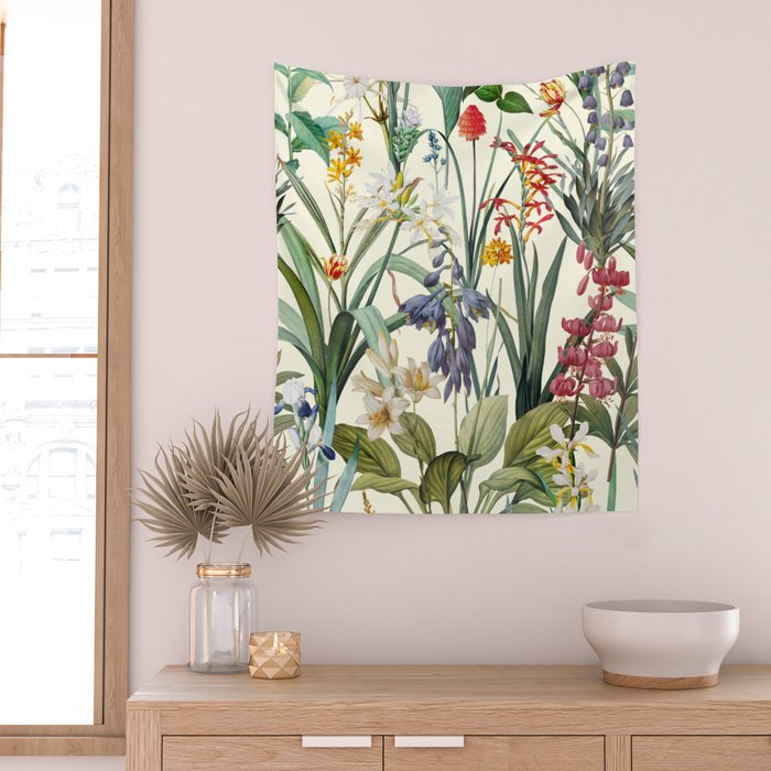 Vintage Garden XX Wall Tapestry Gallery Image 2