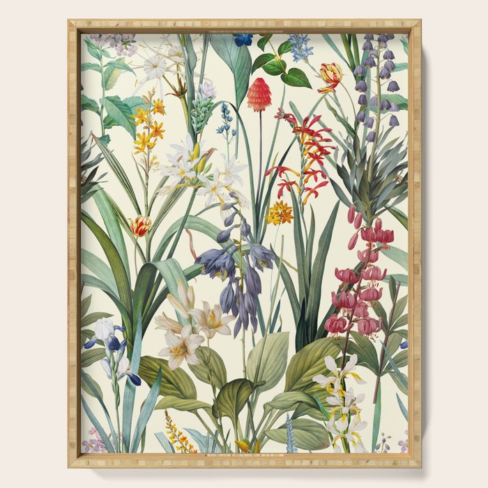 Vintage Garden XX Serving Tray Gallery Image 1