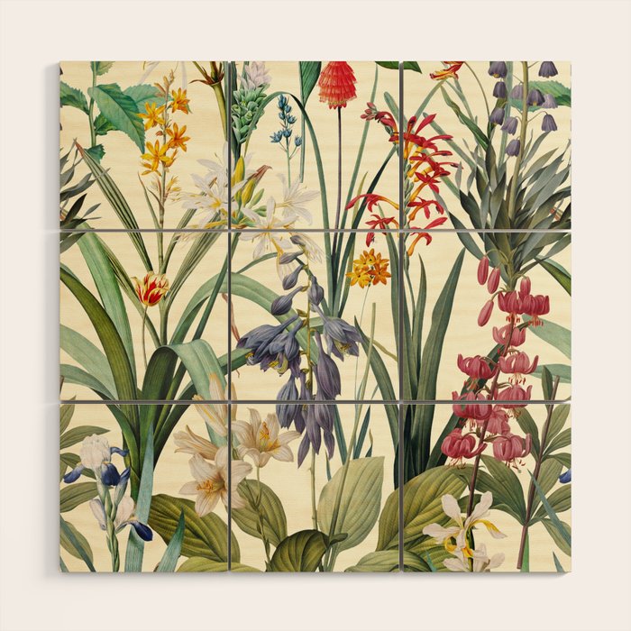 Vintage Garden XX Wood Wall Art Gallery Image 1