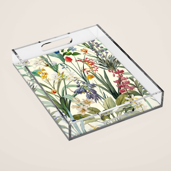Vintage Garden XX Acrylic Tray Gallery Image 1