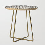Snow Leopard Faux Side Table Gallery Image 1