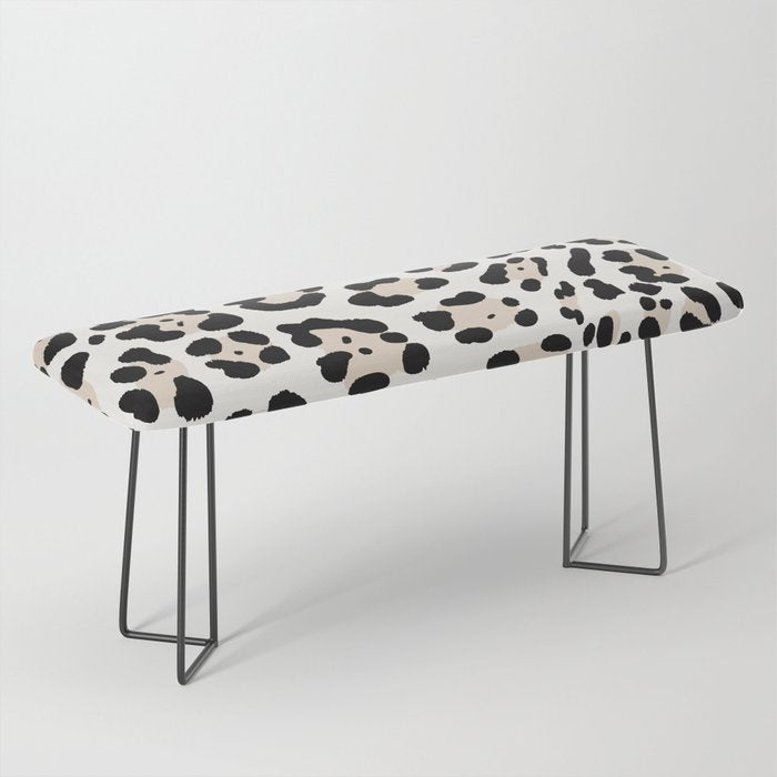 Snow Leopard Faux Bench Gallery Image 1