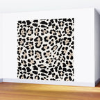 Snow Leopard Faux Wall Mural Gallery Image 2