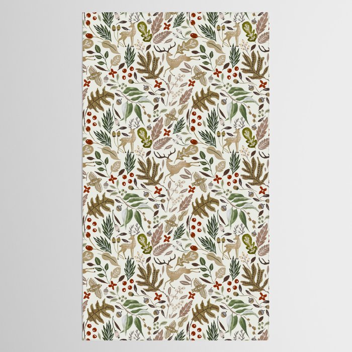 Christmas in the wild nature Tablecloth Gallery Image 2